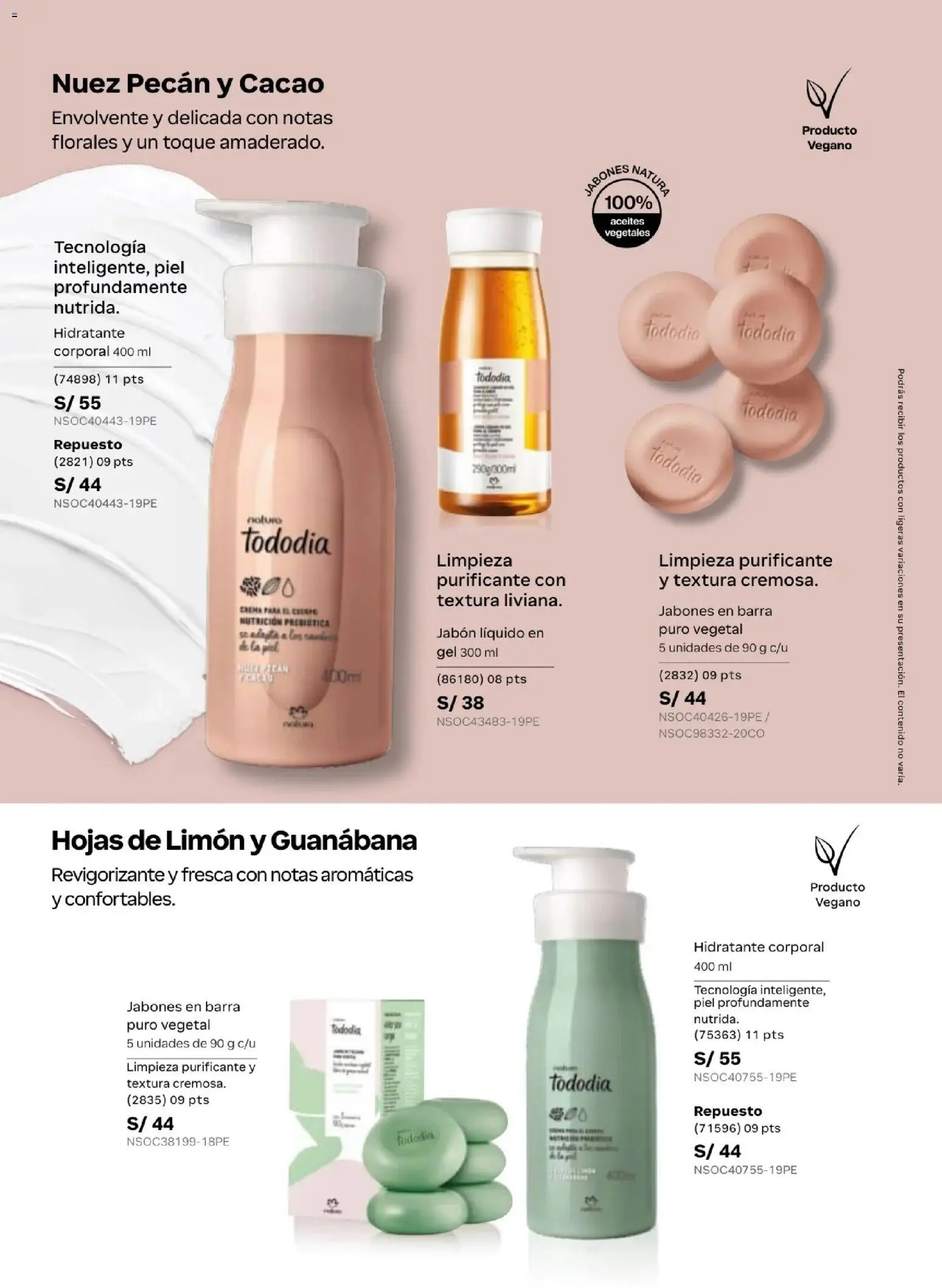 Catálogo Natura válido desde 31.03.2026 | Página: 114 | Productos: Jabón