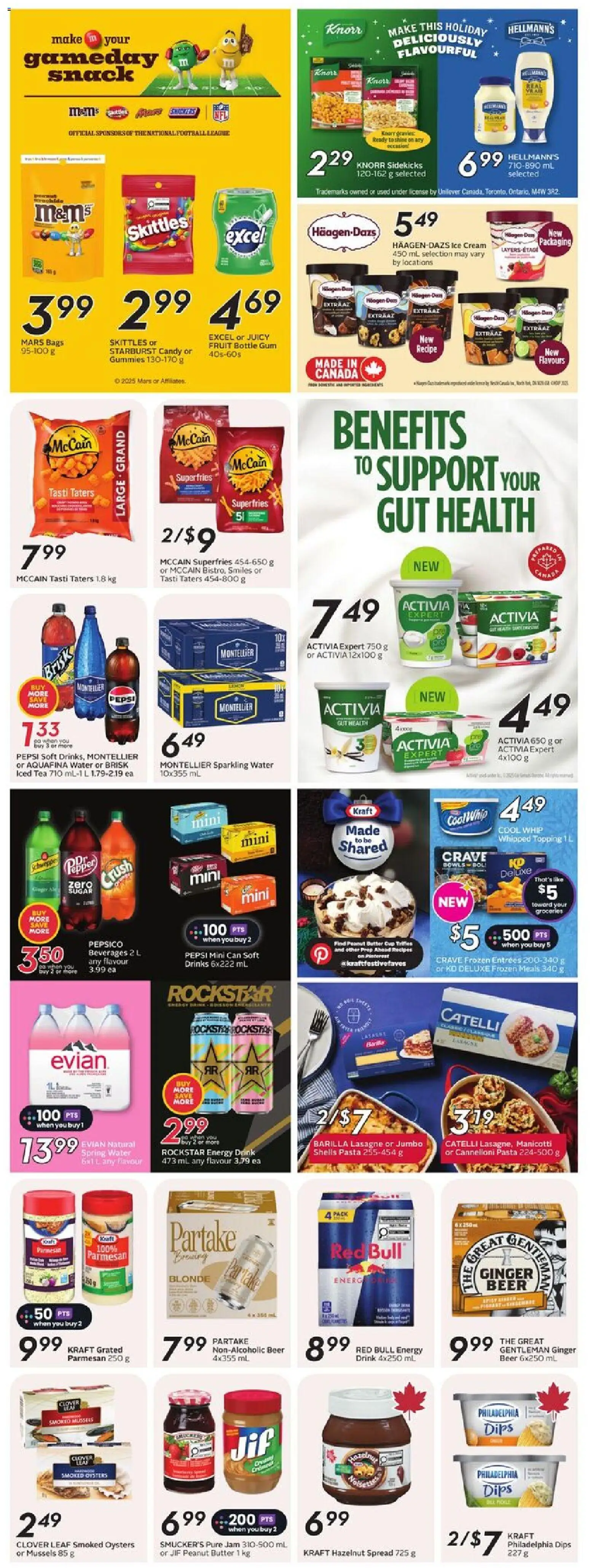 Safeway flyer valid from 18.12.2025 | Page: 22 | Products: Tea, Ice cream, Butter, Beer