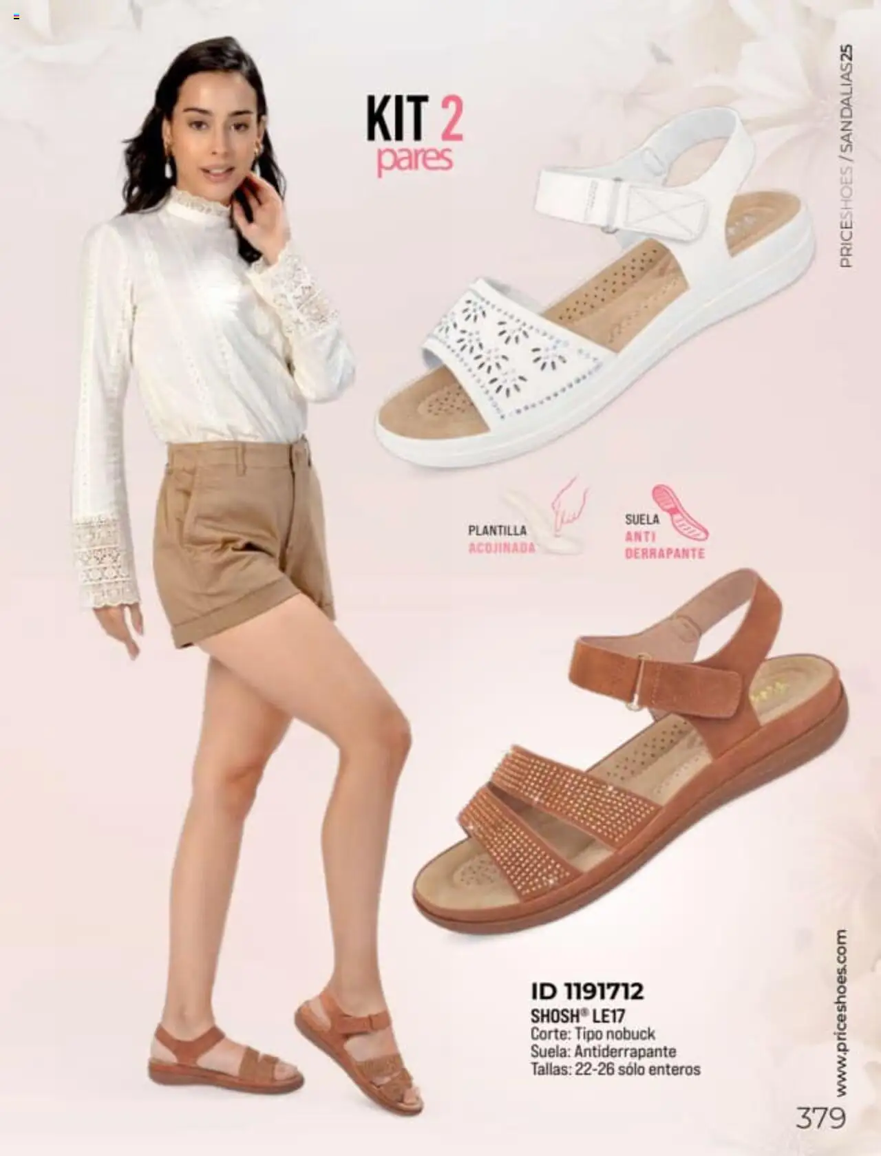 Nuevas ofertas de Price Shoes válidas en toda la República Mexicana desde el 27.01.2025. ¡Encuentra las mejores ofertas en Price Shoes catálogo Sandalias! | Página: 379