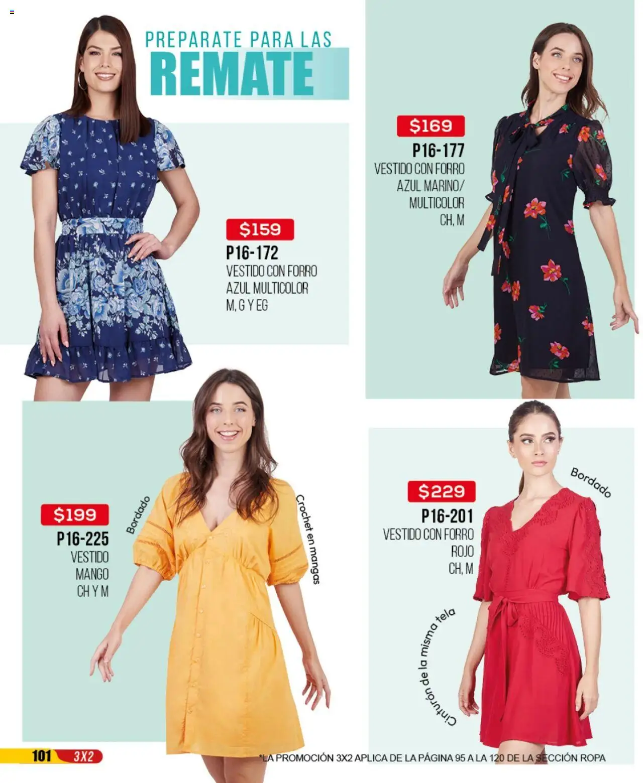 Nuevas ofertas de Cklass válidas en toda la República Mexicana desde el 13.08.2025. ¡Encuentra las mejores ofertas en Cklass - Catálogo Remate Total Ropa! | Página: 102 | Productos: Cinturón, Mango, Ropa, Vestido