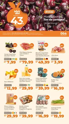 Oba Hortifruti - Ofertas da semana - Pré-Visualização do folheto da loja Oba Hortifruti, válido de 06.02.2026