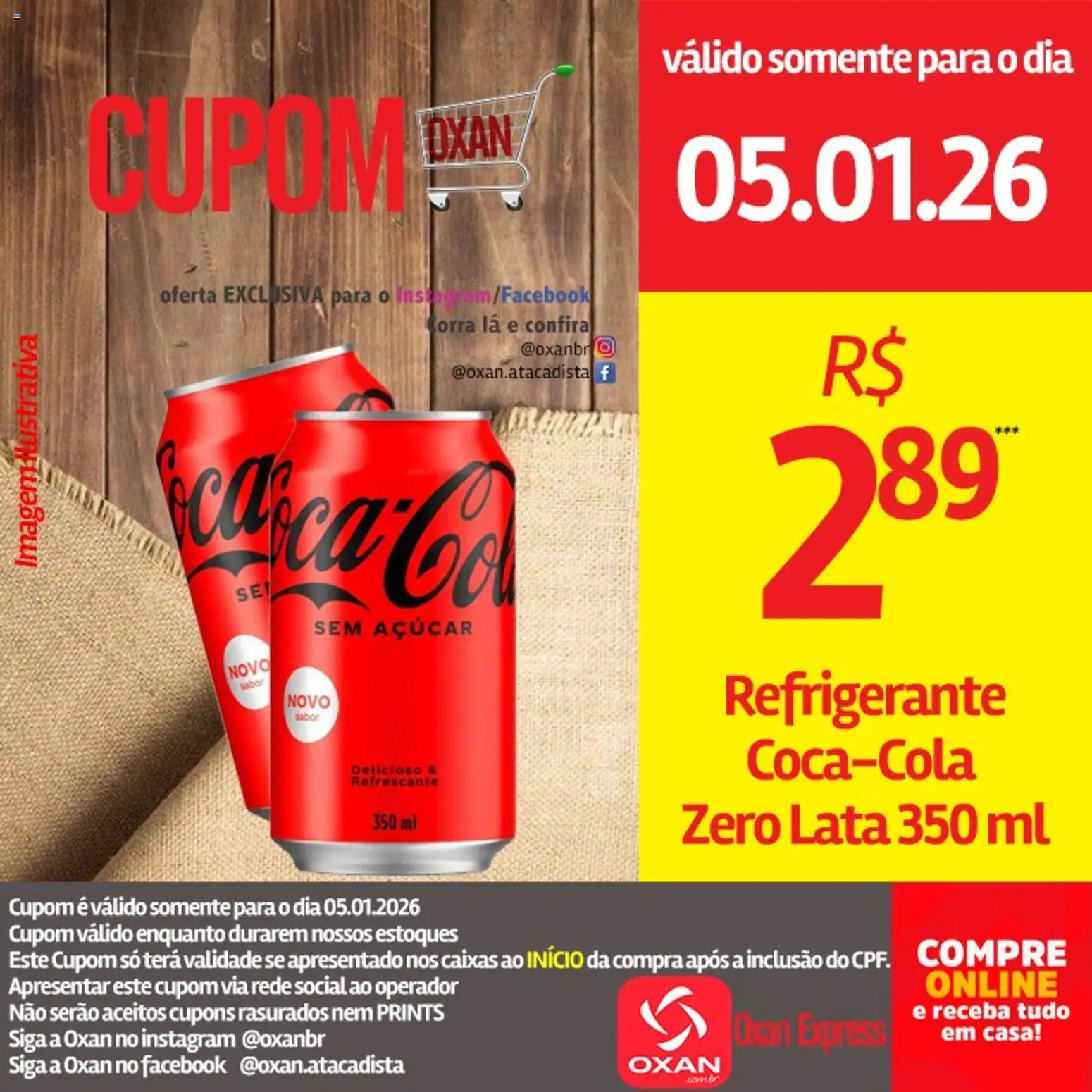 Oxan Atacadista Folheto - válido de 05.01.2026 | Página: 15 | Produtos: Açúcar, Refrigerante