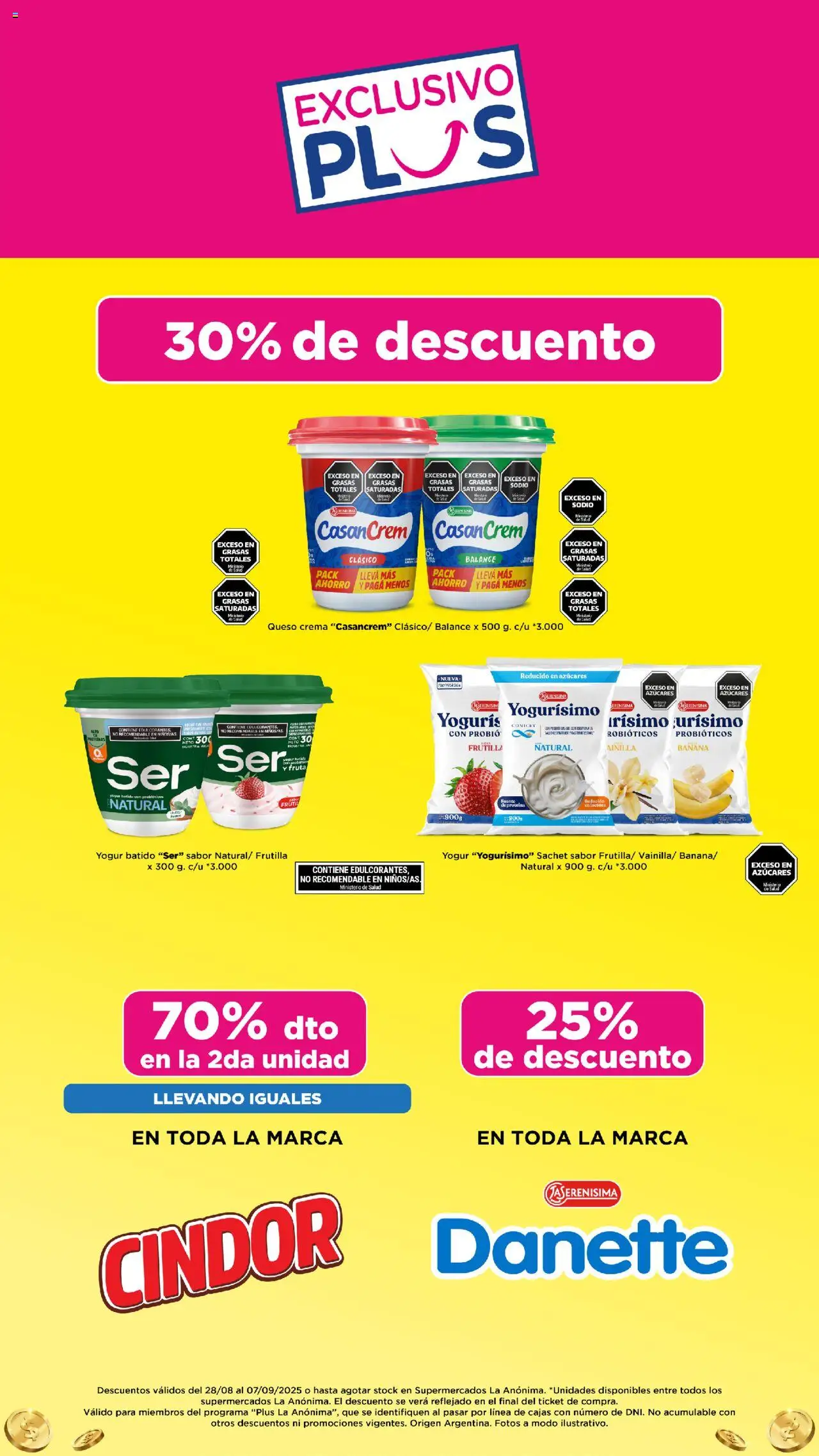 La Anonima - Insuperables - z3 │ válido desde el 28.08.2025 | Página: 8 | Productos: Frutilla, Queso crema, Queso, Crema