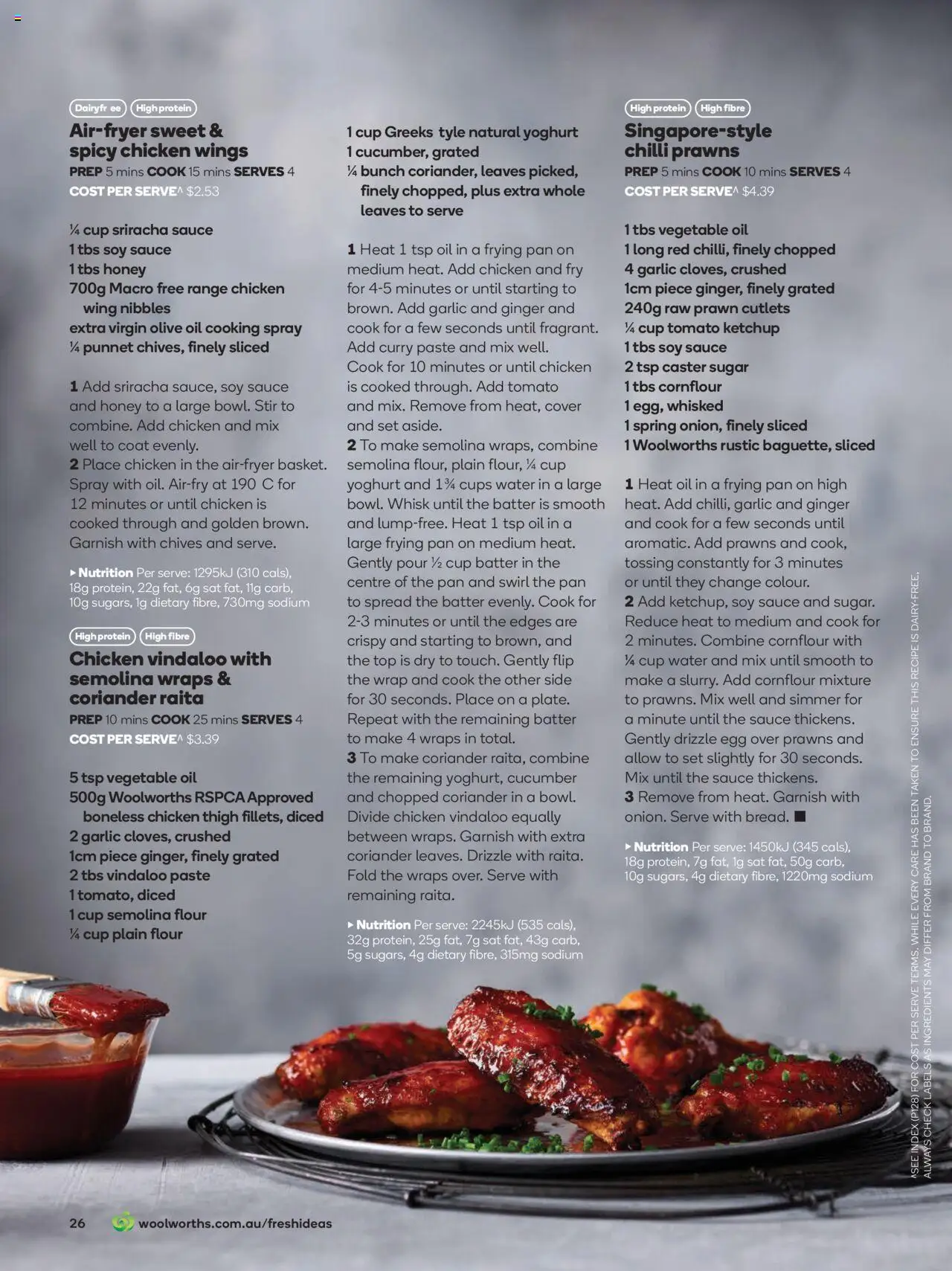 Woolworths catalogue - valid from 01.06.2025 | Page: 26 | Products: Oil, Olive oil, Prawns, Water