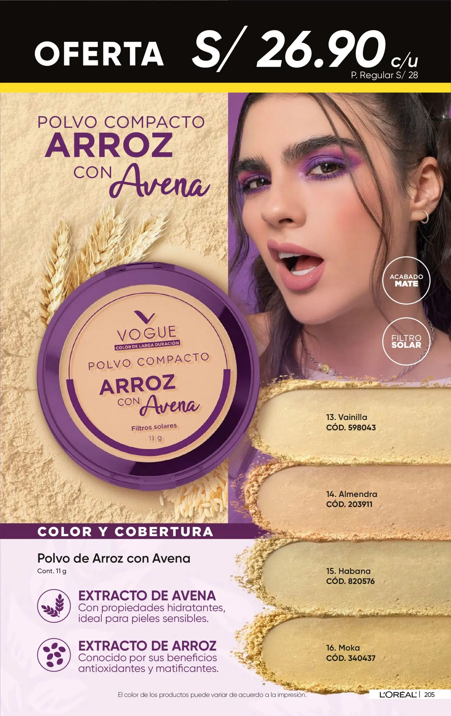 Catálogo Azzorti válido desde 09.03.2026 | Página: 207 | Productos: Arroz, Avena, Polvo