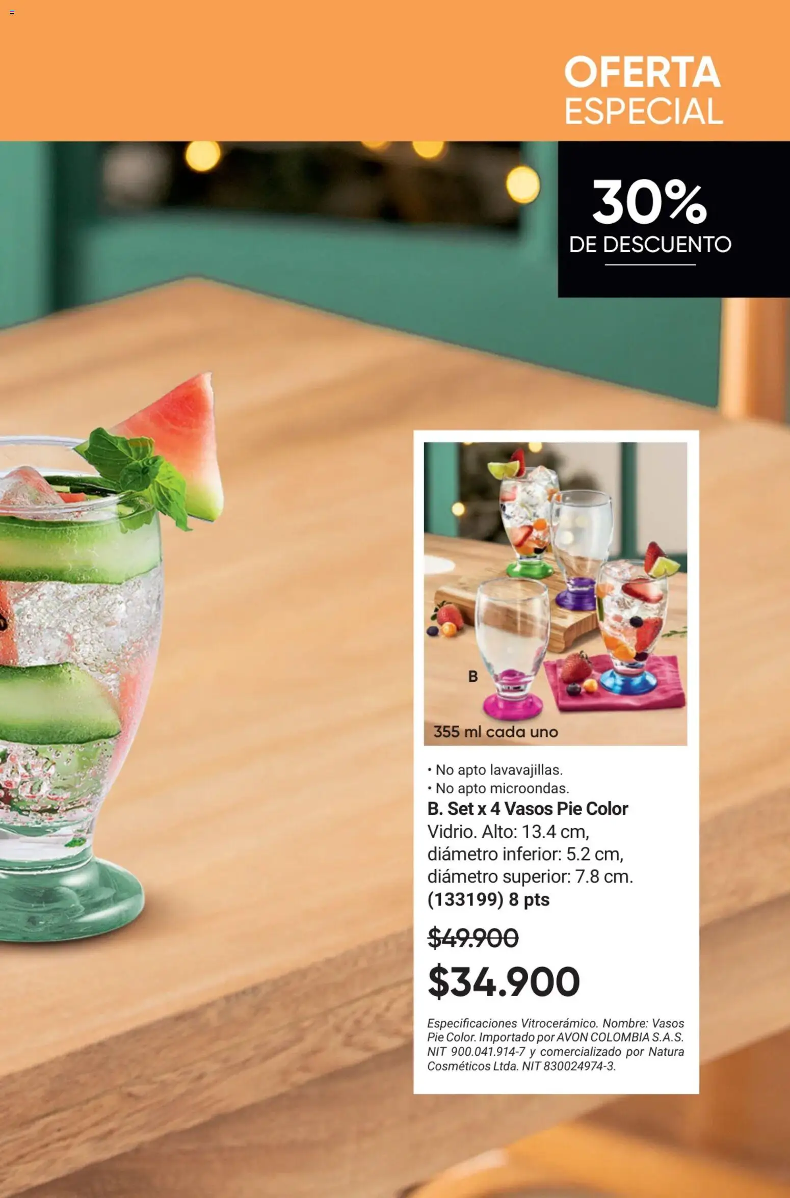 Avon revista - valida desde el 17.11.2025 | Página: 33 | Productos: Vasos