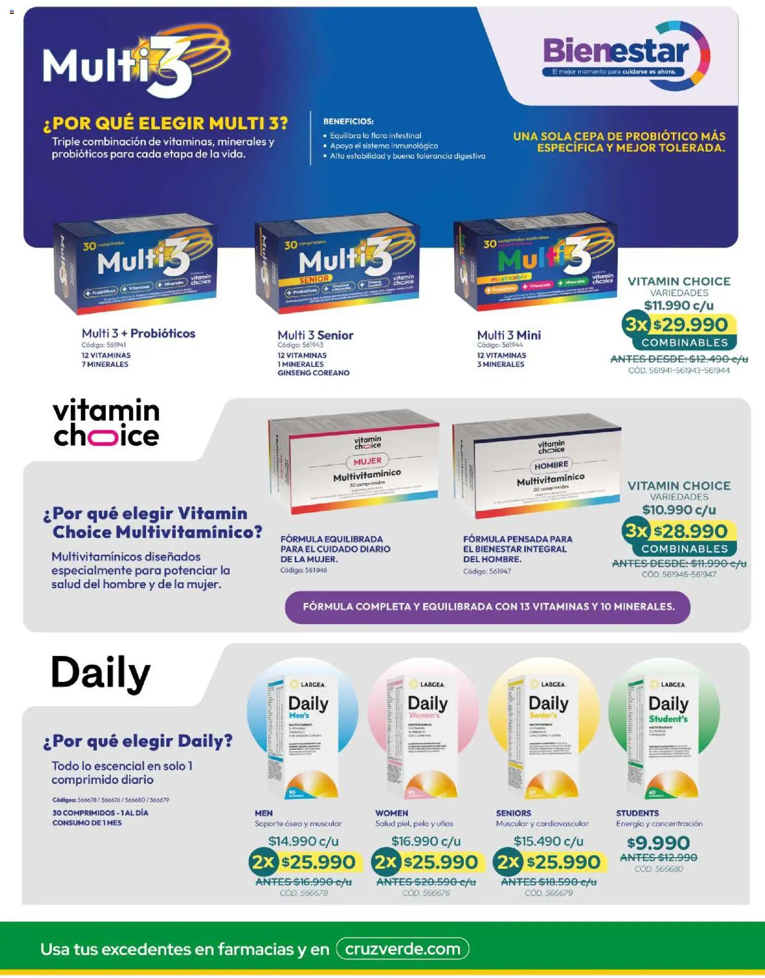 Cruz Verde - Ahorro Prevención │ válido desde el 01.04.2026 | Página: 26