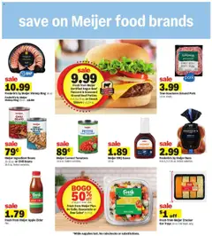 Preview of Meijer weekly ads valid from 15.10.2025 | Page: 27 | Products: Cider, Cheese, Tomatoes, Sauce