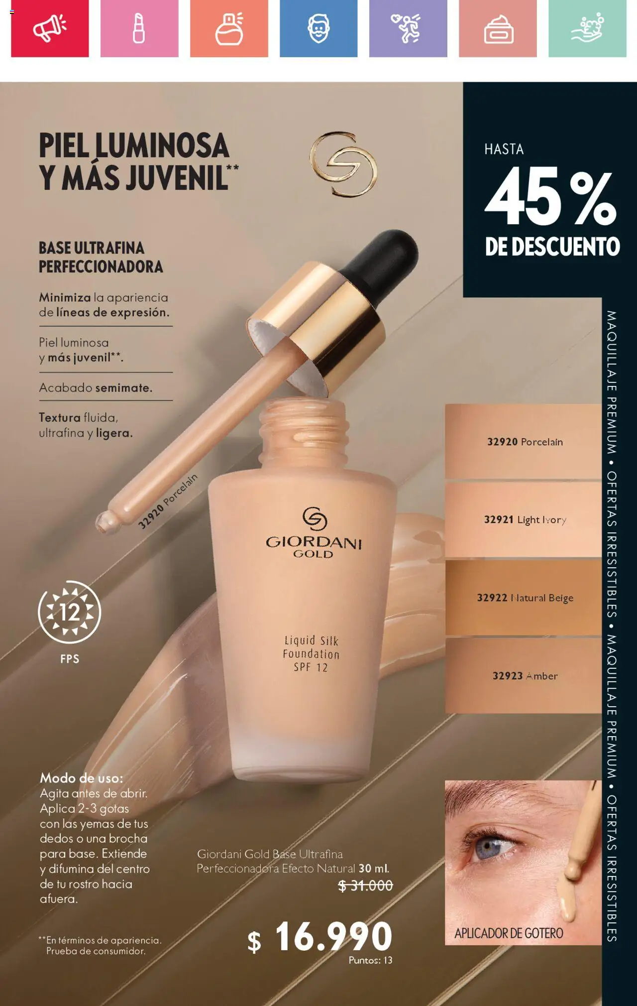 Oriflame catálogo │ válido desde el 02.08.2025 | Página: 111 | Productos: Maquillaje, Base