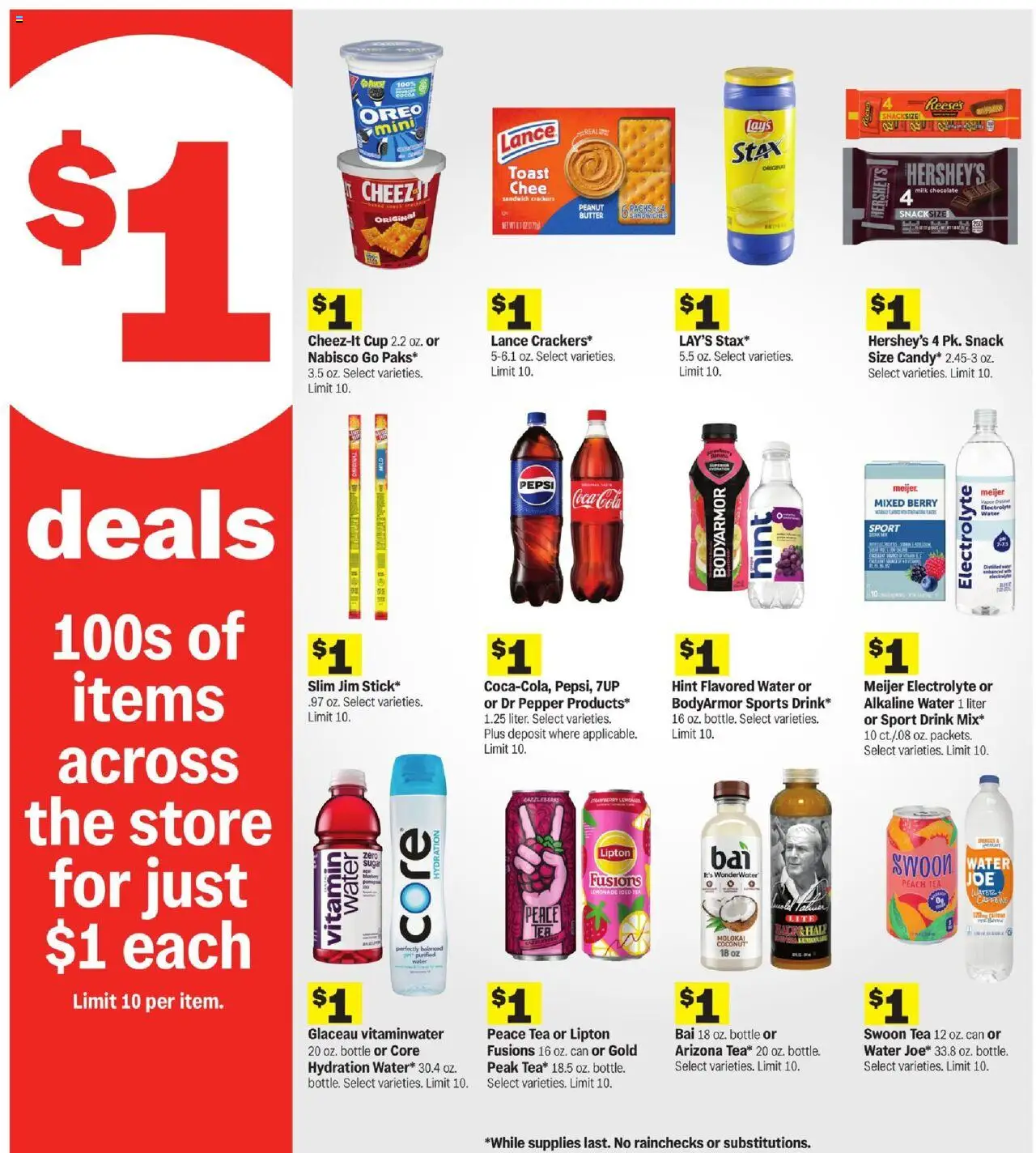 Meijer Weekly Ad - MI - valid from 15.06.2025 | Page: 8 | Products: Milk, Chocolate, Tea, Pepper