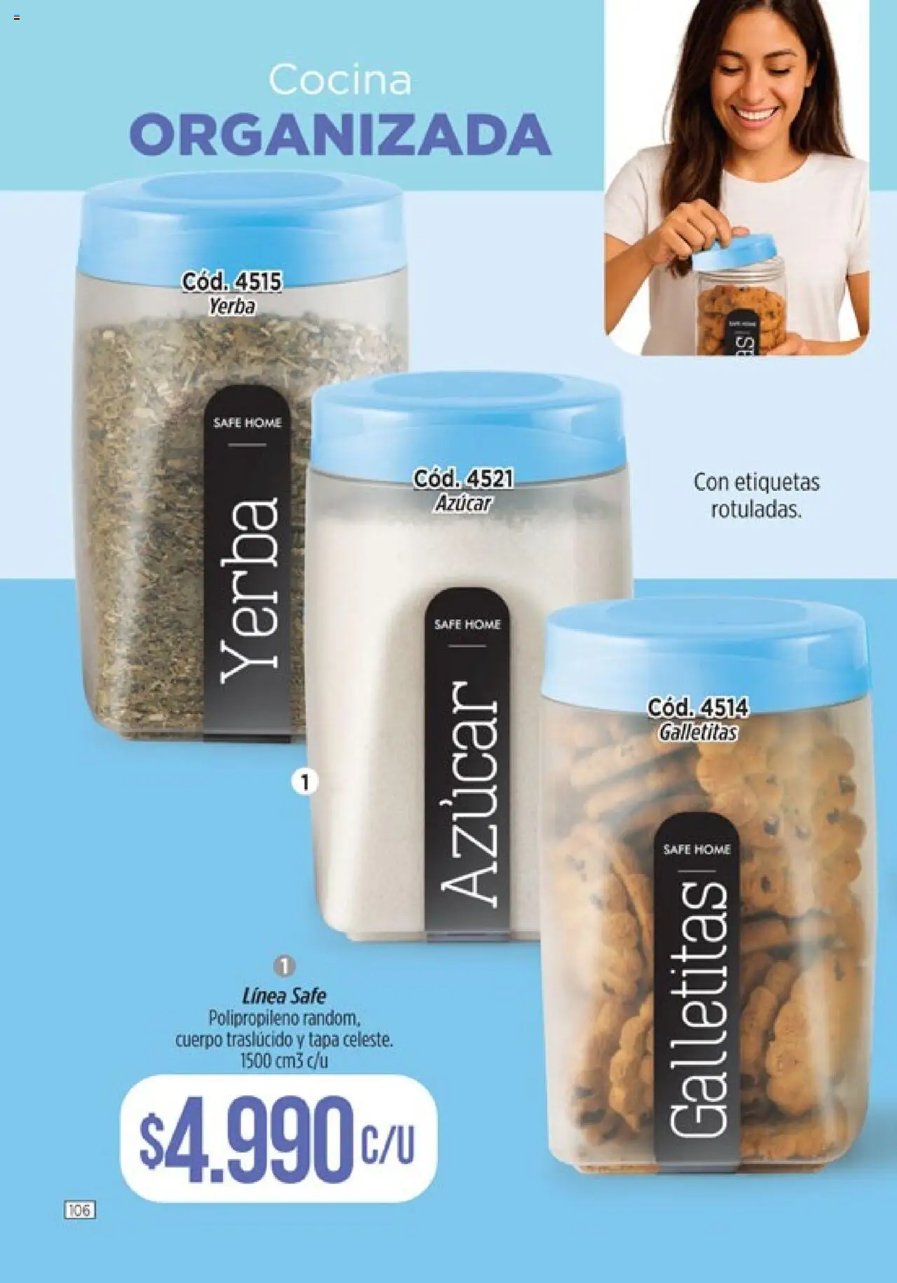 Catálogo Amodil Campaña 12 │ válido desde el 26.06.2025 | Página: 106 | Productos: Cocina, Galletitas, Azucar, Yerba