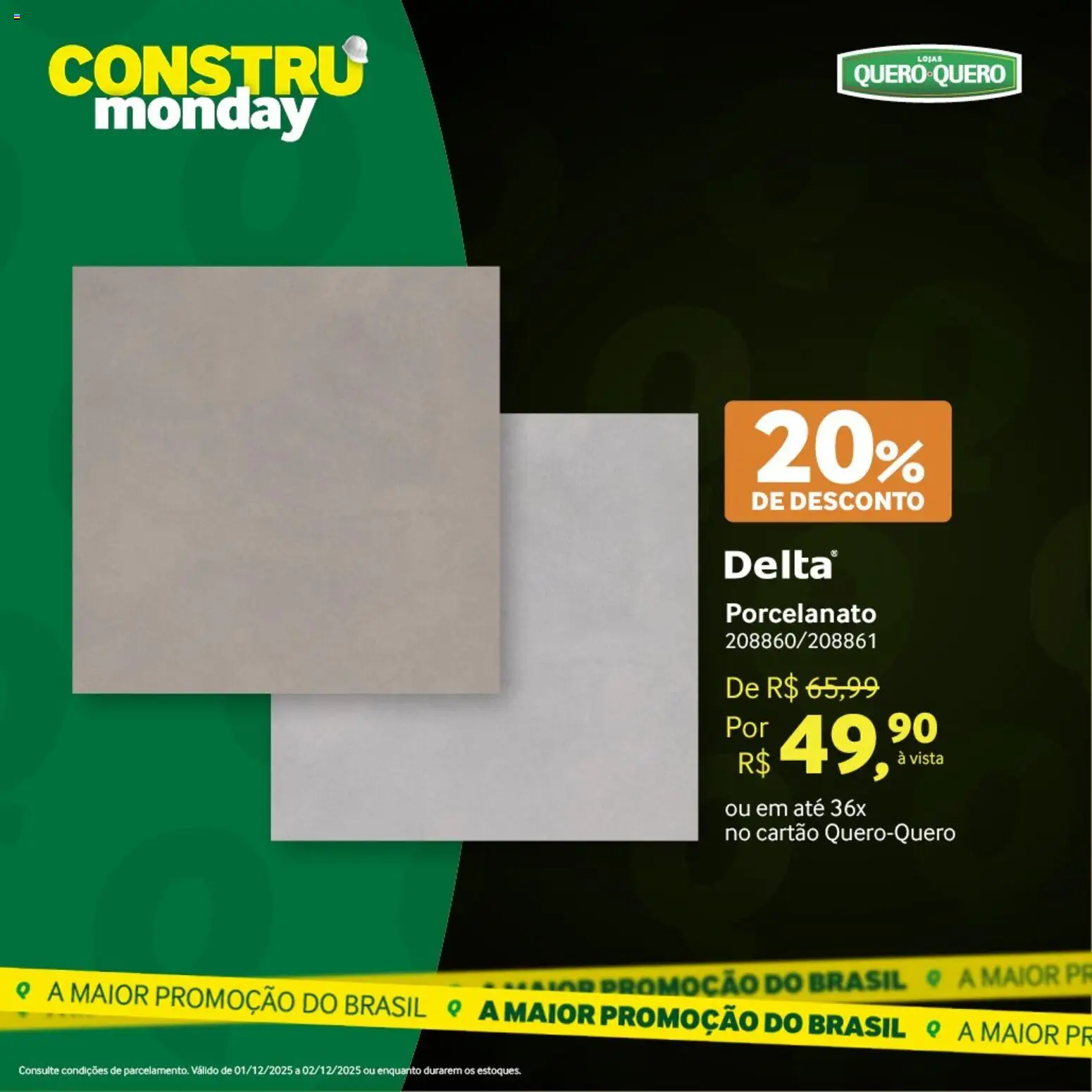 Lojas Quero-Quero Folheto - válido de 01.12.2025 | Página: 2 | Produtos: Porcelanato