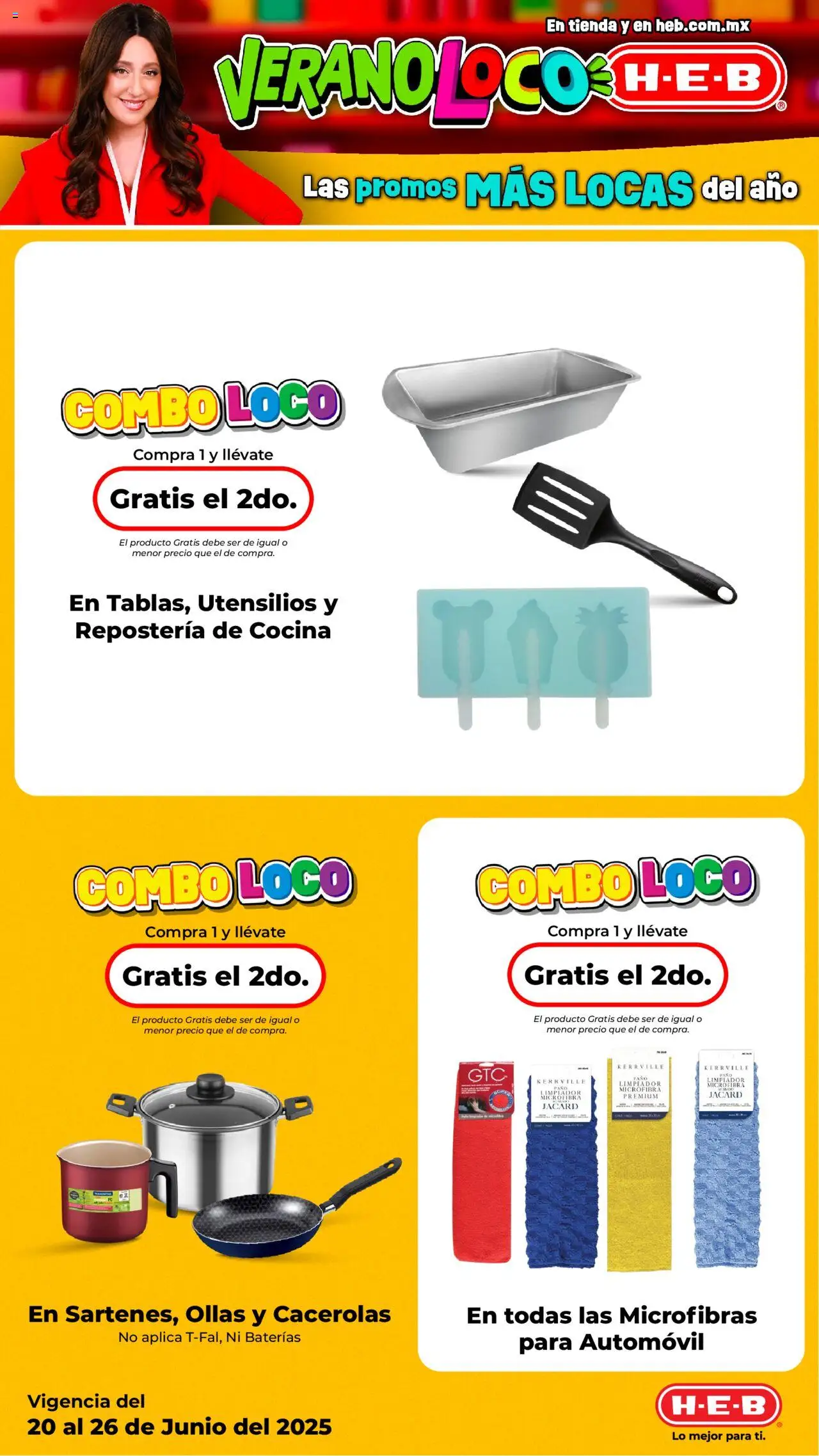 Nuevas ofertas de H-E-B válidas en toda la República Mexicana desde el 20.06.2025. ¡Encuentra las mejores ofertas en H-E-B folleto! | Página: 11 | Productos: Limpiador, Cocina