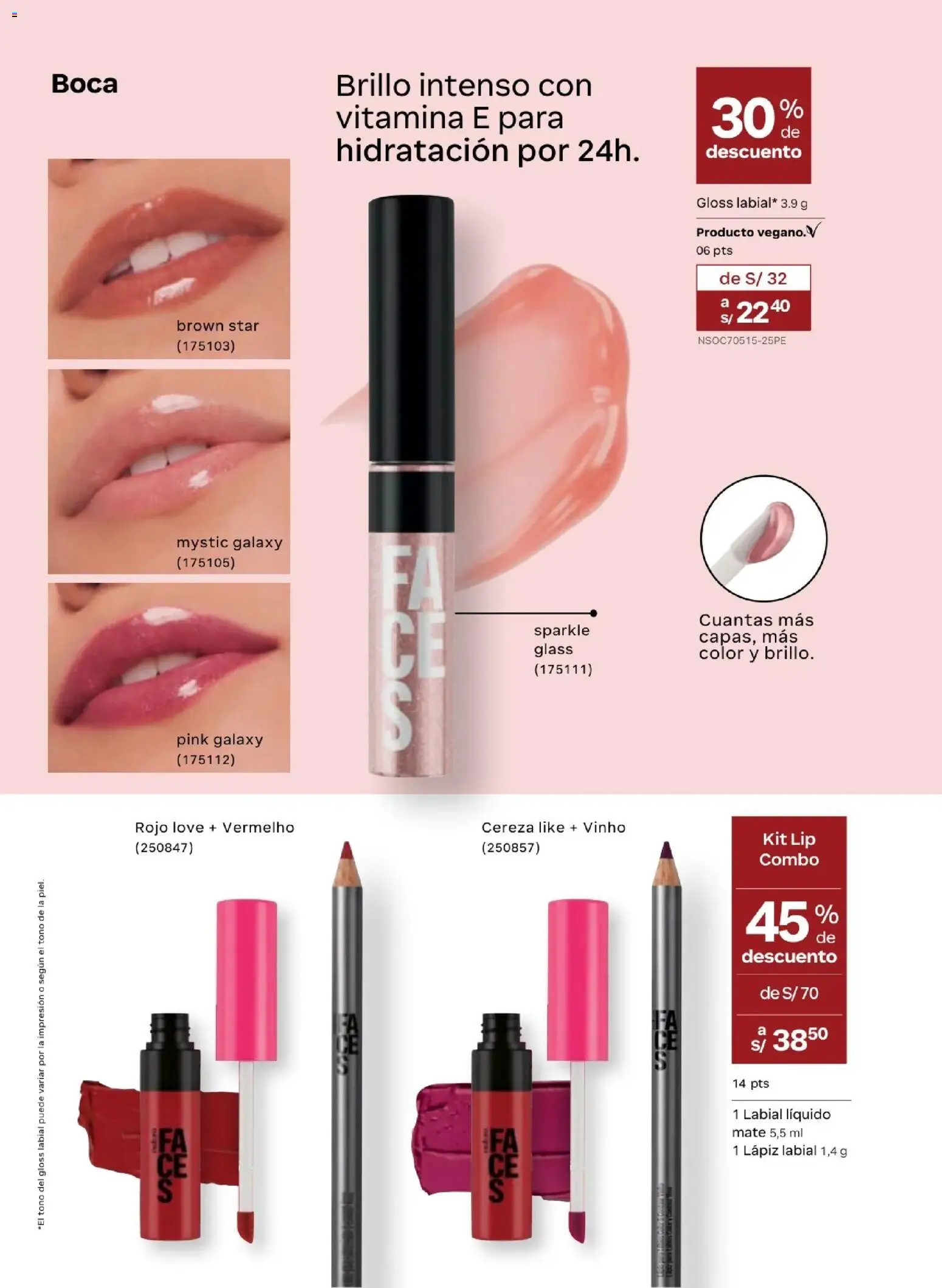 Catálogo Natura válido desde 31.03.2026 | Página: 85 | Productos: Lápiz labial