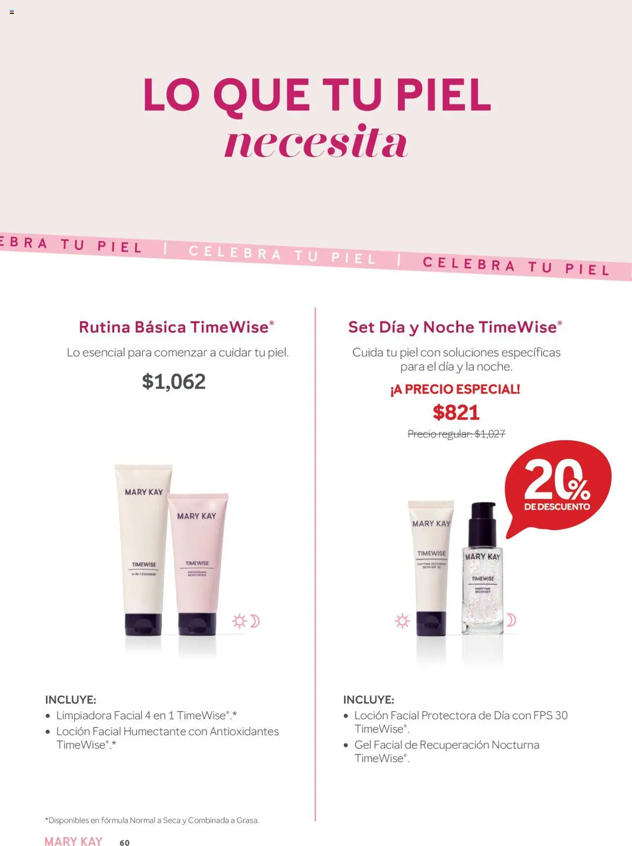 Nuevas ofertas de Mary Kay válidas en toda la República Mexicana desde el 01.09.2025. ¡Encuentra las mejores ofertas en Mary Kay catálogo! | Página: 60 | Productos: Té
