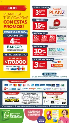 Yaguar - Córdoba │ válido desde el 14.07.2025 | Página: 17 | Productos: Movil, Banco