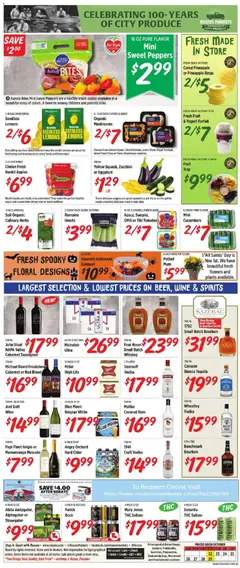 Preview of Rouses weekly ads valid from 22.10.2025 | Page: 8 | Products: Romaine, Bourbon, Eggplant, Bag