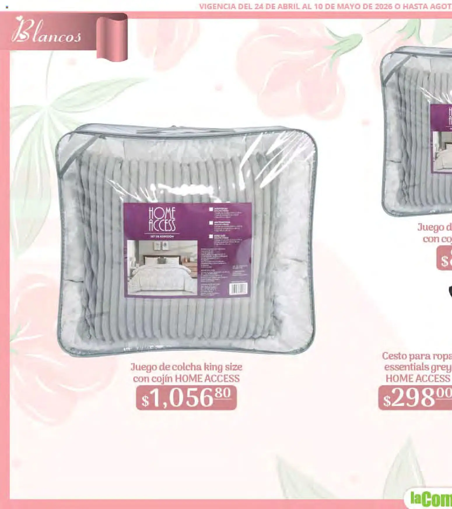 Nuevas ofertas de La Comer válidas en toda la República Mexicana desde el 24.04.2026. ¡Encuentra las mejores ofertas en La Comer folleto Mamá es lo más importante! | Página: 52 | Productos: Juego