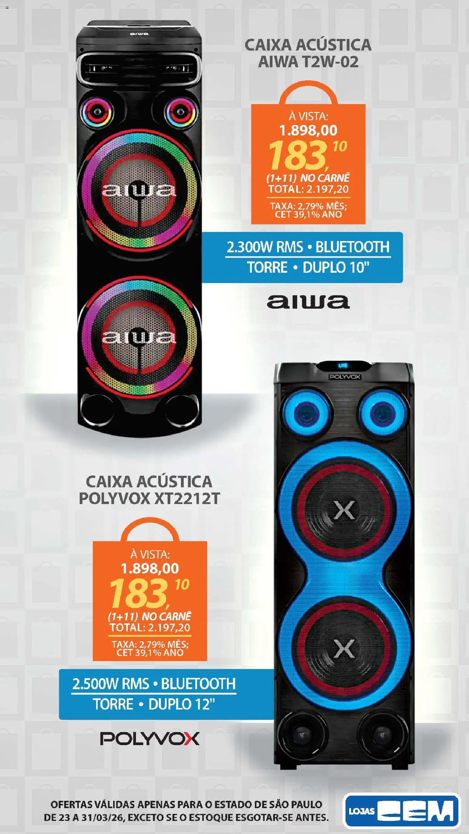 Lojas Cem Folheto - válido de 23.03.2026 | Página: 63