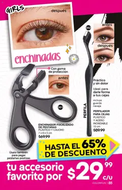 Nuevas ofertas de Fuller válidas en toda la República Mexicana desde el 03.09.2025. ¡Encuentra las mejores ofertas en Fuller - Campaña 11 2025! | Página: 87 | Productos: Navaja, Perfilador, Pestañas postizas