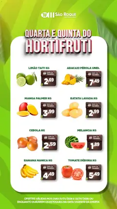 São Roque Supermercados - Ofertas da semana - Pré-Visualização do folheto da loja São Roque Supermercados, válido de 21.01.2026