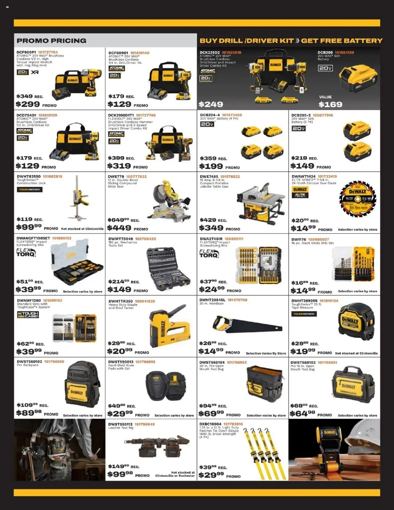 Mills Fleet Farm DeWalt Deal Days - valid from 07.08.2025 | Page: 2 | Products: Saw, Ring, Circular Saw, Tape Measure