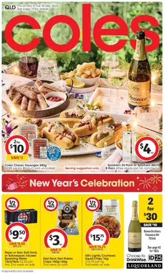 Preview of Coles Catalogue QLD - valid from 25.12.2025