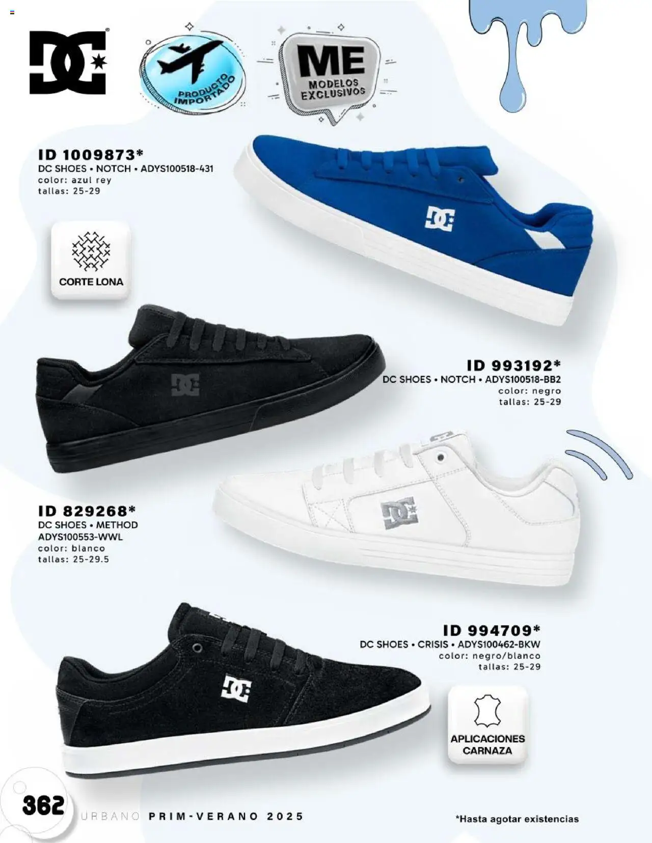 Nuevas ofertas de Price Shoes válidas en toda la República Mexicana desde el 24.01.2025. ¡Encuentra las mejores ofertas en Price Shoes catálogo Urbano! | Página: 362 | Productos: Lona