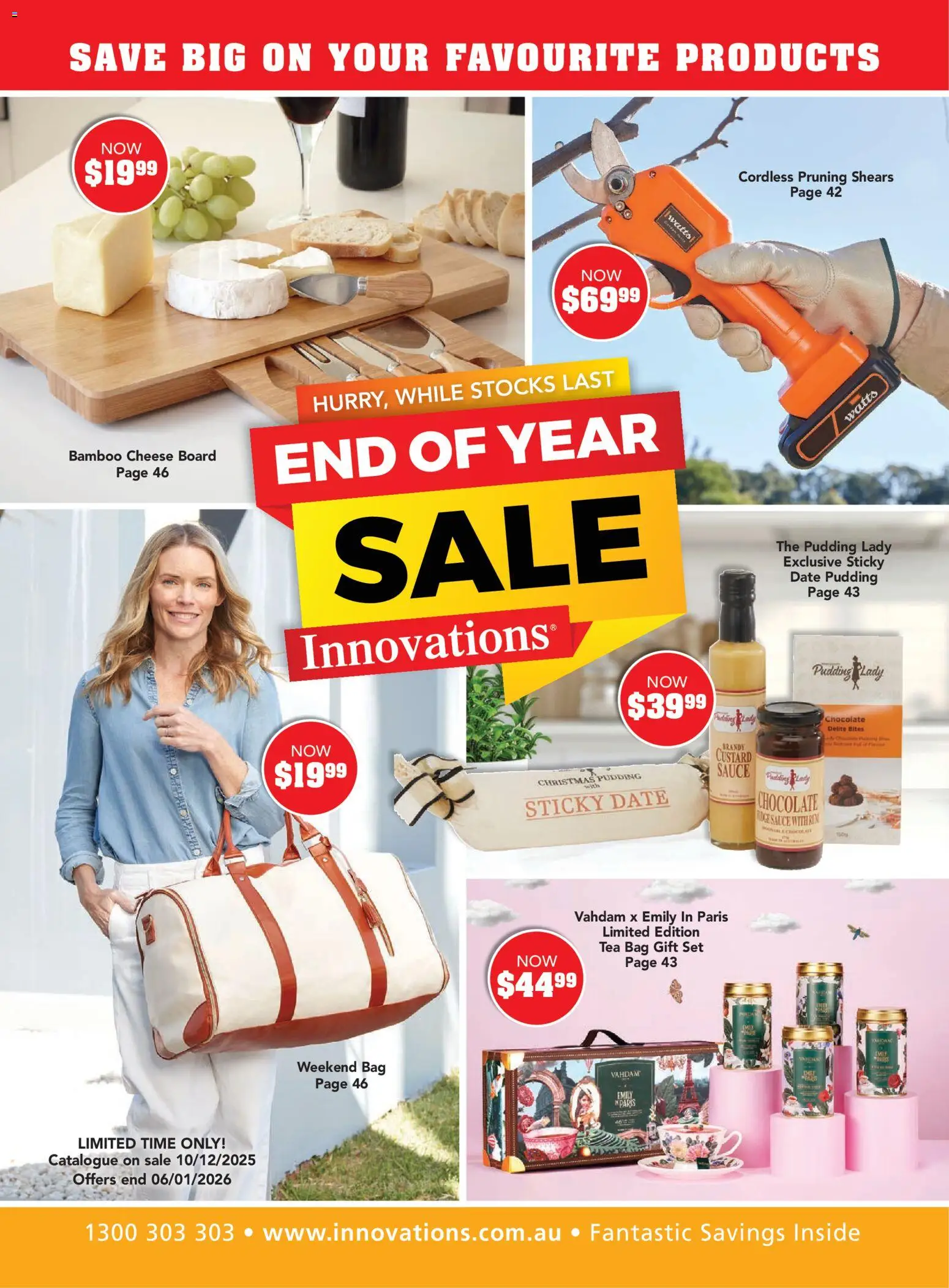 Innovations catalogue - valid from 09.12.2025 | Page: 1 | Products: Chocolate, Tea, Date, Bag