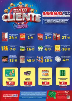 Bahamas Mix - Ofertas Dia do Cliente - Pré-Visualização do folheto da loja Bahamas Mix, válido de 15.09.2025