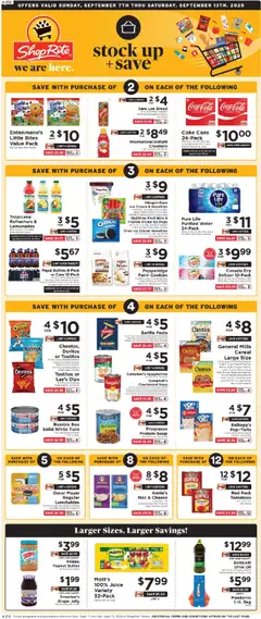 Preview of ShopRite weekly ads valid from 07.09.2025