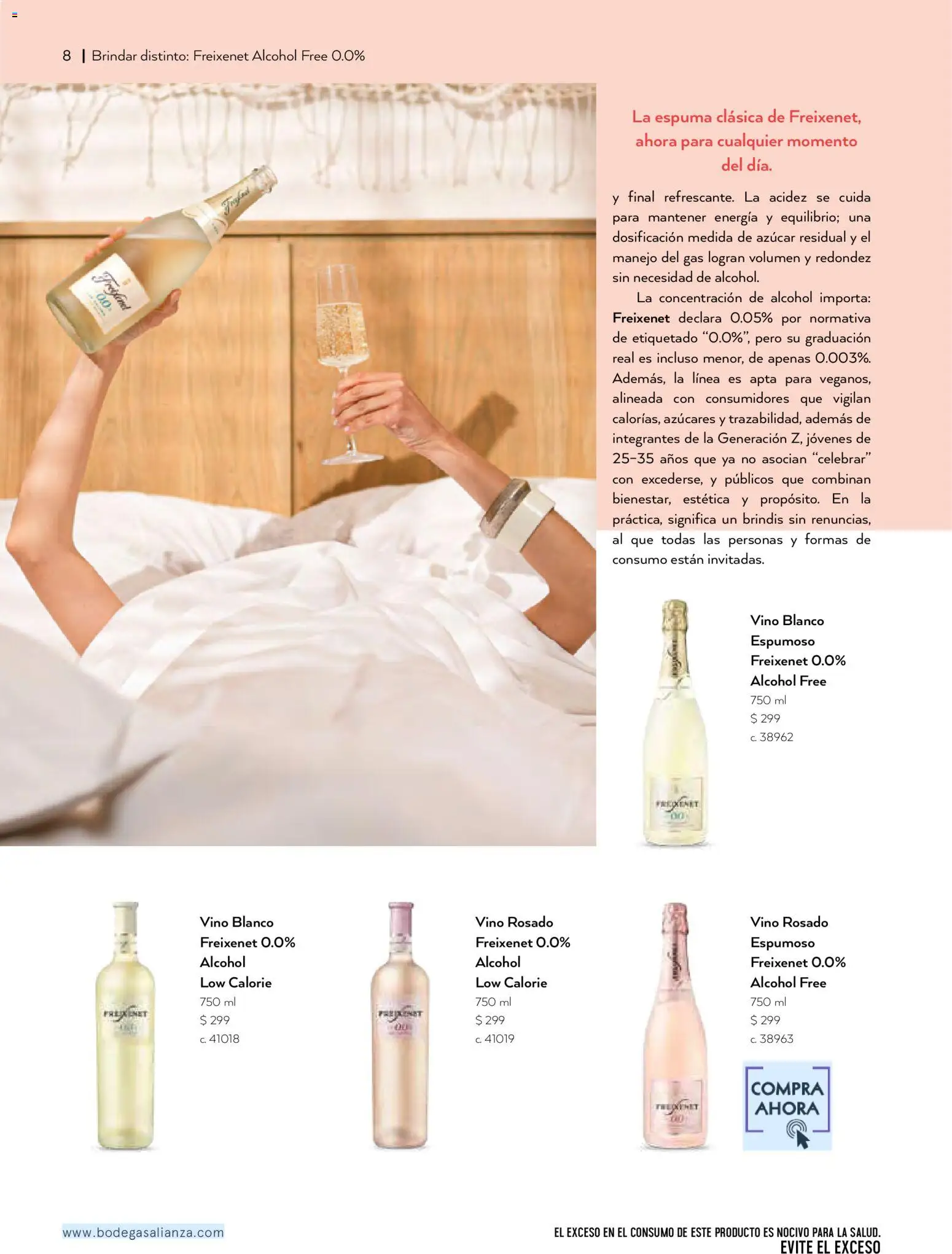 Nuevas ofertas de Bodegas Alianza válidas en toda la República Mexicana desde el 01.01.2026. ¡Encuentra las mejores ofertas en Bodegas Alianza catálogo! | Página: 10 | Productos: Azúcar, Espuma, Vino