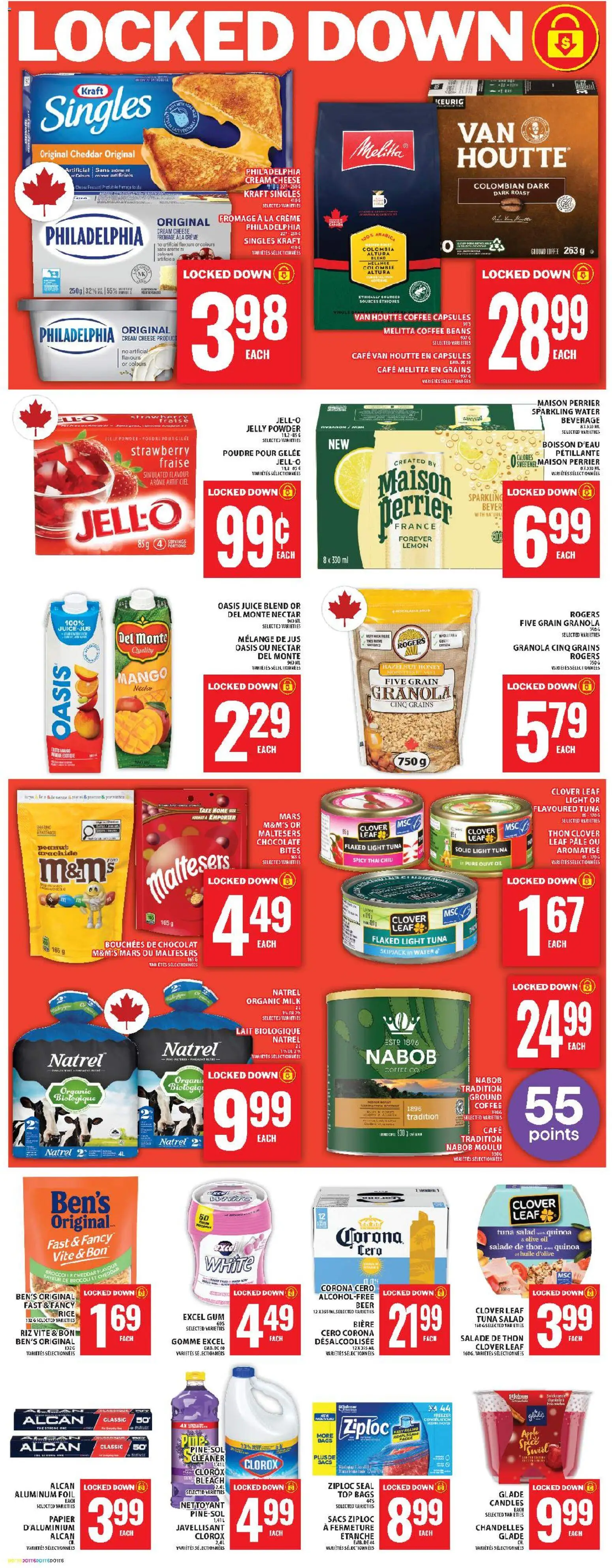 Food Basics flyer valid from 01.01.2026 | Page: 7 | Products: Rice, Cream, Salad, Coffee
