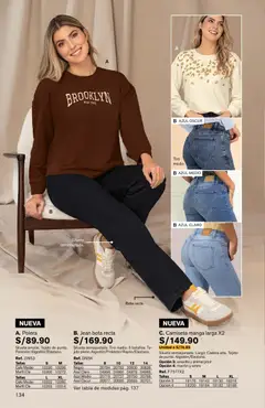 Vista previa de folleto Leonisa catálogo - Campaña 6 de la Leonisa válido desde 07.04.2026 | Página: 134 | Productos: Café, Polera, Té