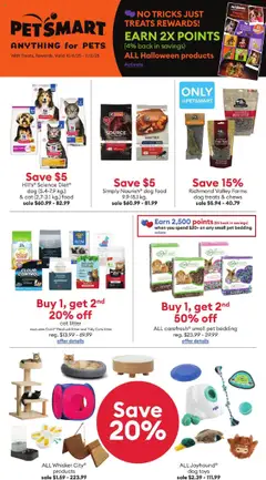 Preview of Petsmart - Monthly Flyer from shop Petsmart valid from 06.10.2025