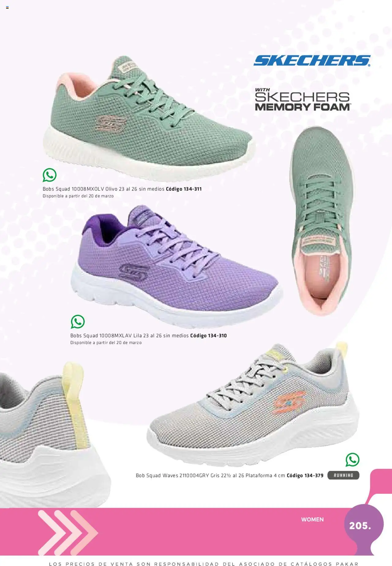 Nuevas ofertas de SC Pakar válidas en toda la República Mexicana desde el 06.03.2025. ¡Encuentra las mejores ofertas en SC Pakar catálogo Women! | Página: 205