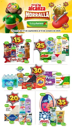 Vista previa de Bodega Aurrerá - Folleto Morralla, nuevo folleto de la tienda, válido en México a partir del 17.09.2025