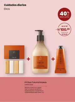 Vista previa de folleto Natura - Ciclo 3 de la Natura válido desde 18.02.2026 | Página: 30 | Productos: Crema para el cuerpo, Caja, Té, Crema