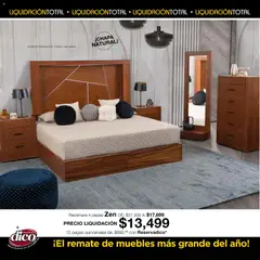 Vista previa de Muebles Dico Liquidación Total, nuevo folleto de la tienda, válido en México a partir del 04.12.2025 | Página: 4 | Productos: Cabecera, Chapa