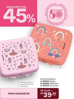 Tupperware catálogo Vitrine 05 - Pré-Visualização do folheto da loja Tupperware, válido de 01.05.2026 | Página: 81 | Produtos: Skate, Porta, Sanduíche
