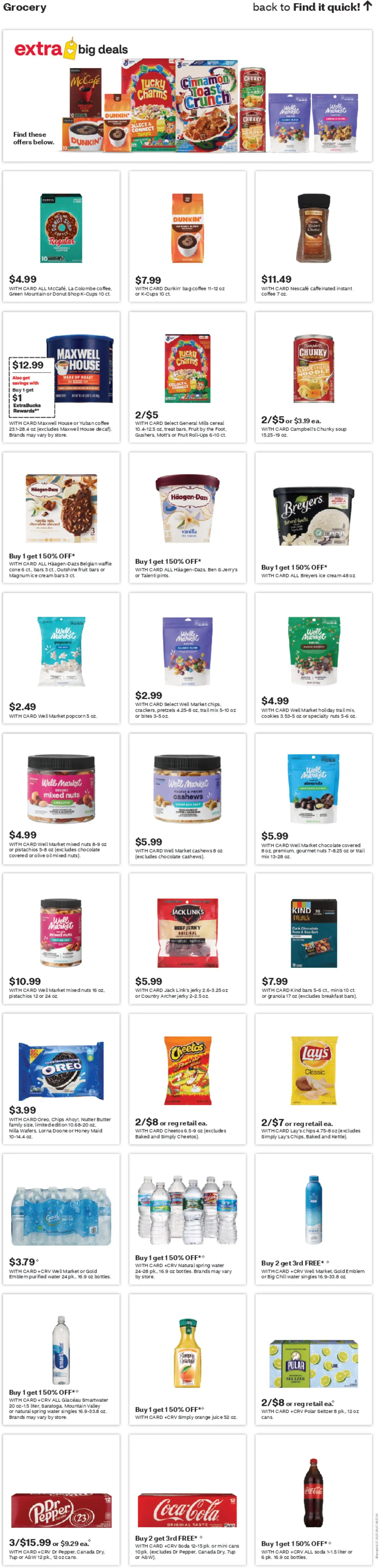 CVS Pharmacy Weekly Ad - valid from 21.12.2025 | Page: 17 | Products: Oil, Ice cream, Water, Pepper