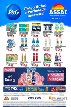 Encarte Assaí Atacadista - MG - Pré-Visualização do folheto da loja Assaí Atacadista, válido de 17.11.2025