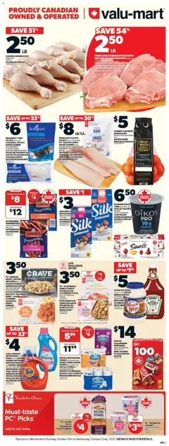 Preview of Valu Mart weekly flyer from shop Valu Mart valid from 16.10.2025