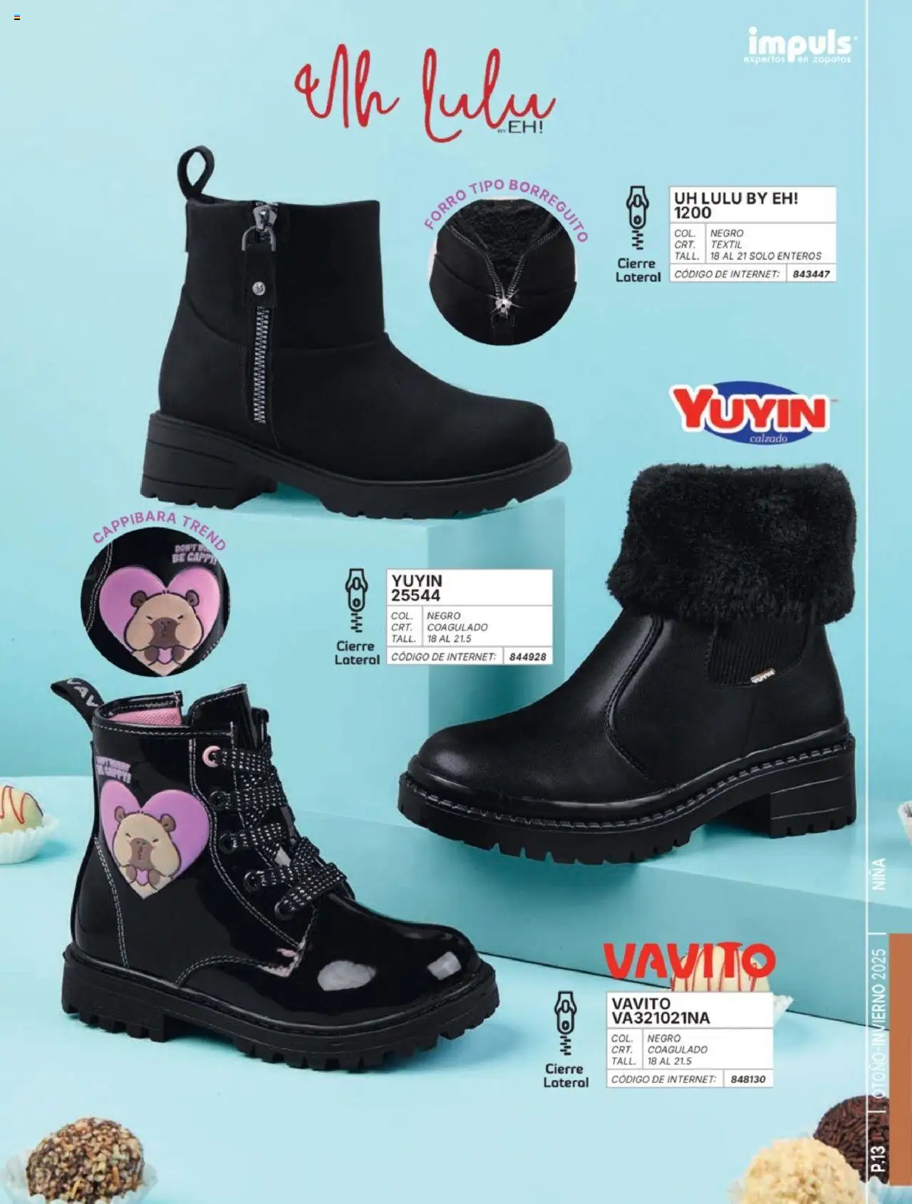 Nuevas ofertas de Impuls válidas en toda la República Mexicana desde el 07.07.2025. ¡Encuentra las mejores ofertas en Impuls catálogo Niña Otoño-Invierno 2025! | Página: 15 | Productos: Zapatos