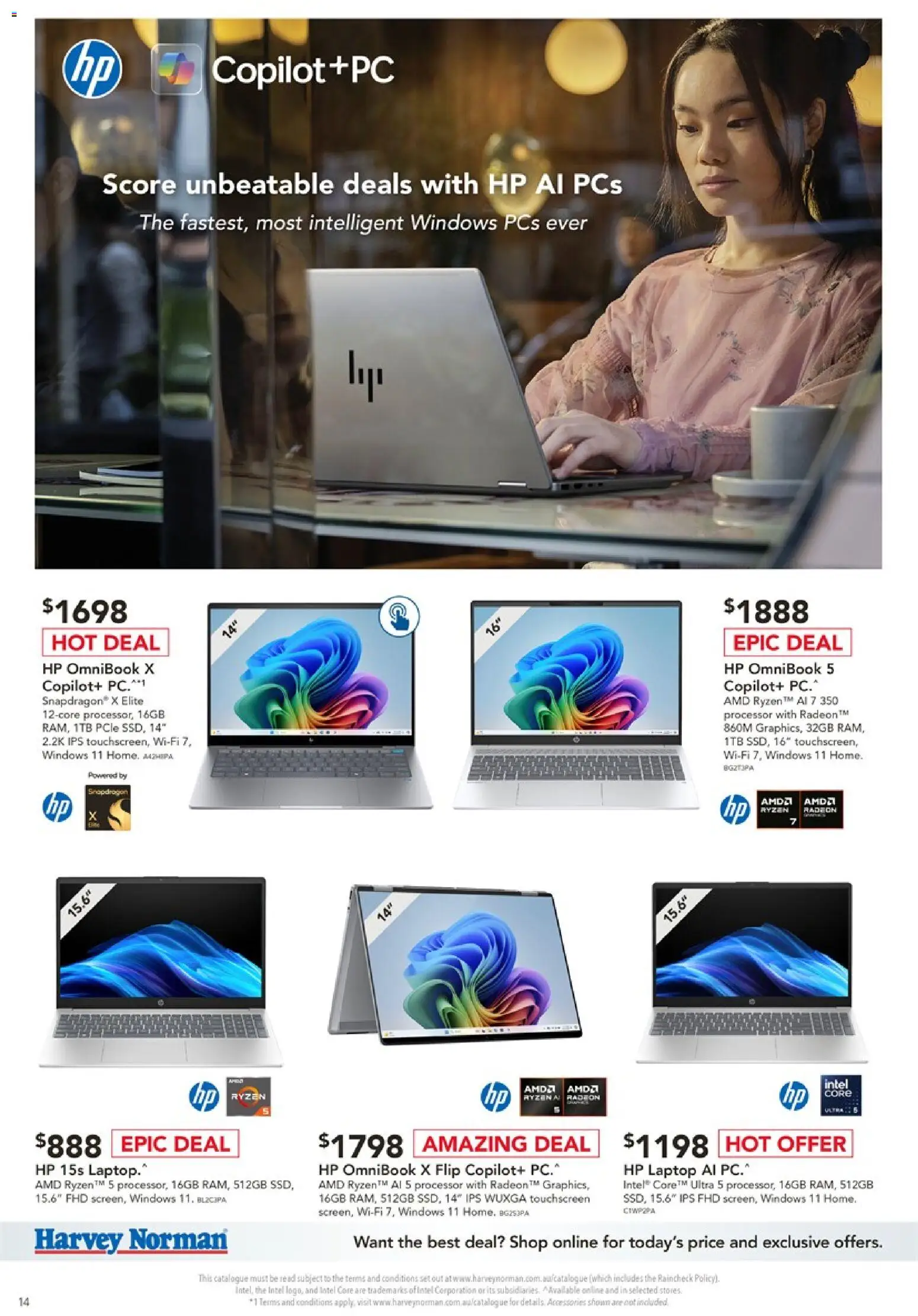 Harvey Norman catalogue - valid from 05.12.2025 | Page: 14 | Products: Accessories, Pc, Laptop