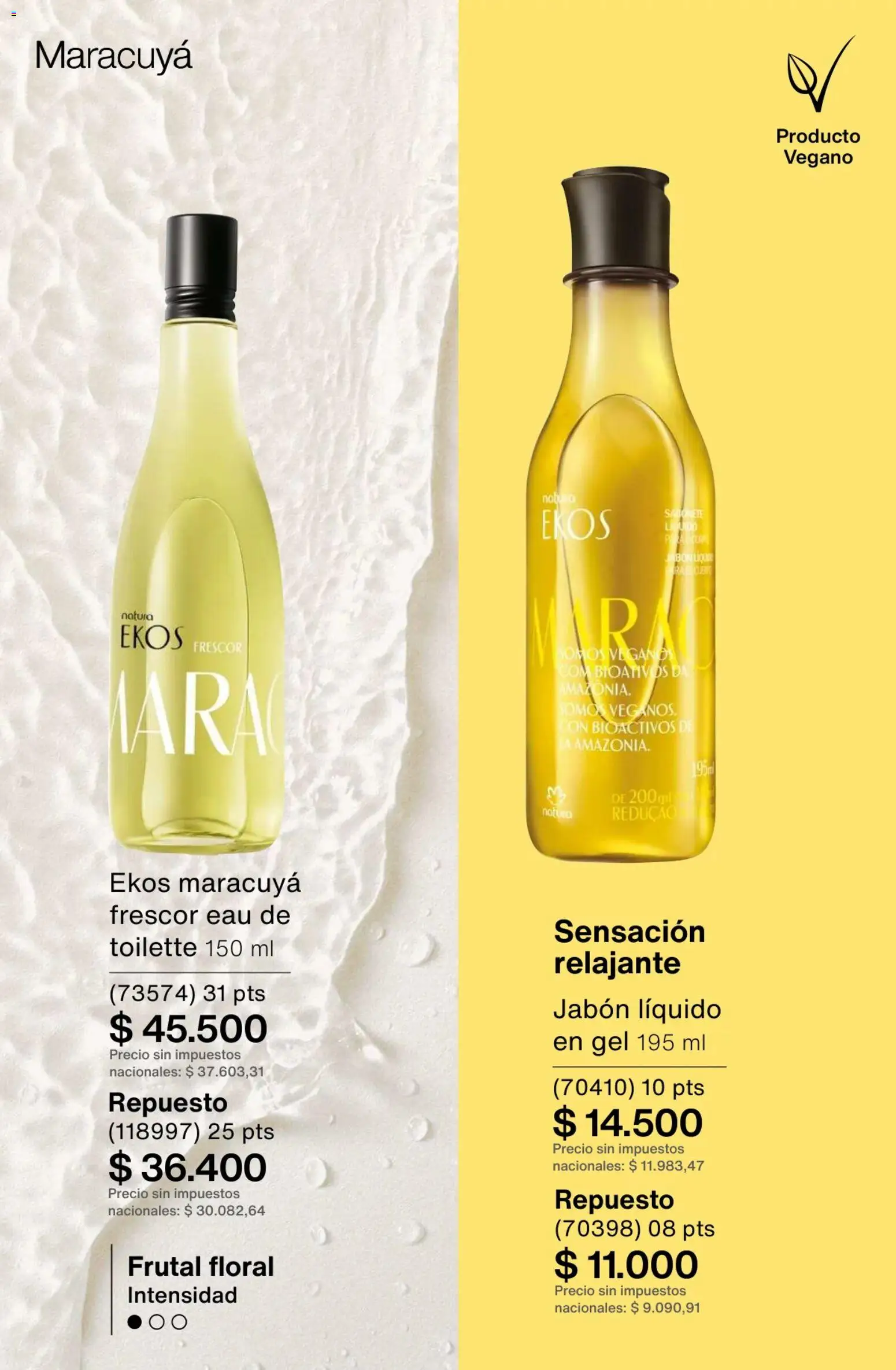 Catálogo Natura Ciclo 1/2026 │ válido desde el 06.01.2026 | Página: 201 | Productos: Eau de toilette, Jabón líquido, Jabón