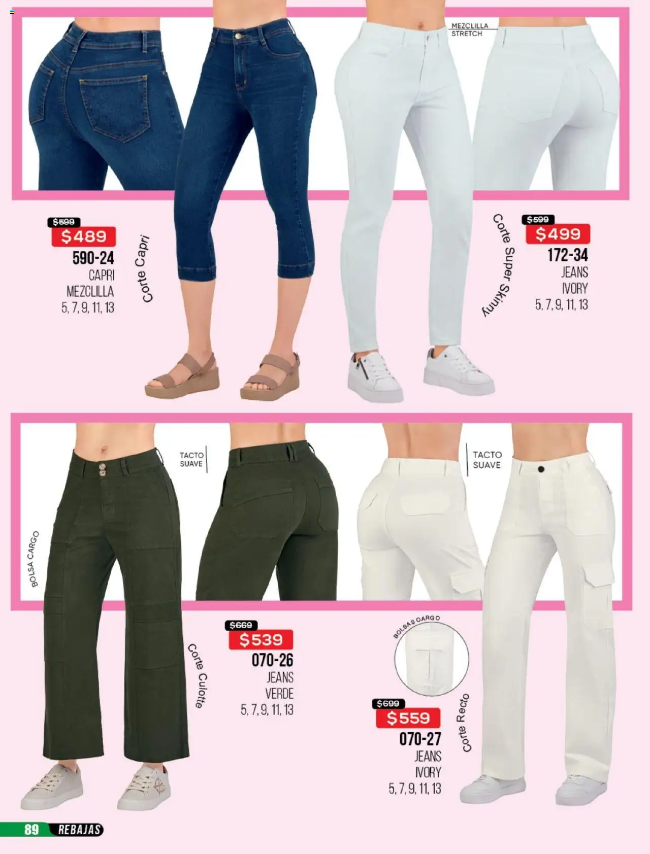 Nuevas ofertas de Cklass válidas en toda la República Mexicana desde el 30.05.2025. ¡Encuentra las mejores ofertas en Cklass catálogo Rebajas Ropa! | Página: 90 | Productos: Bolsa