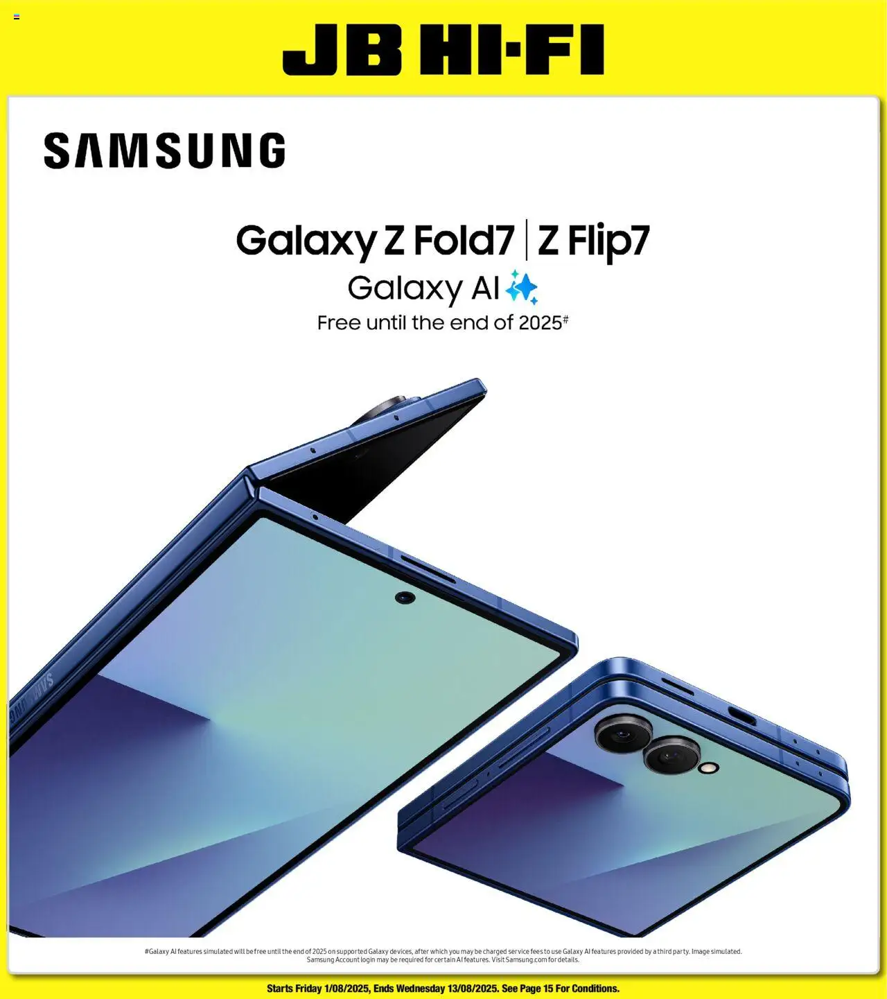 JB Hi-Fi catalogue - valid from 01.08.2025 | Page: 1