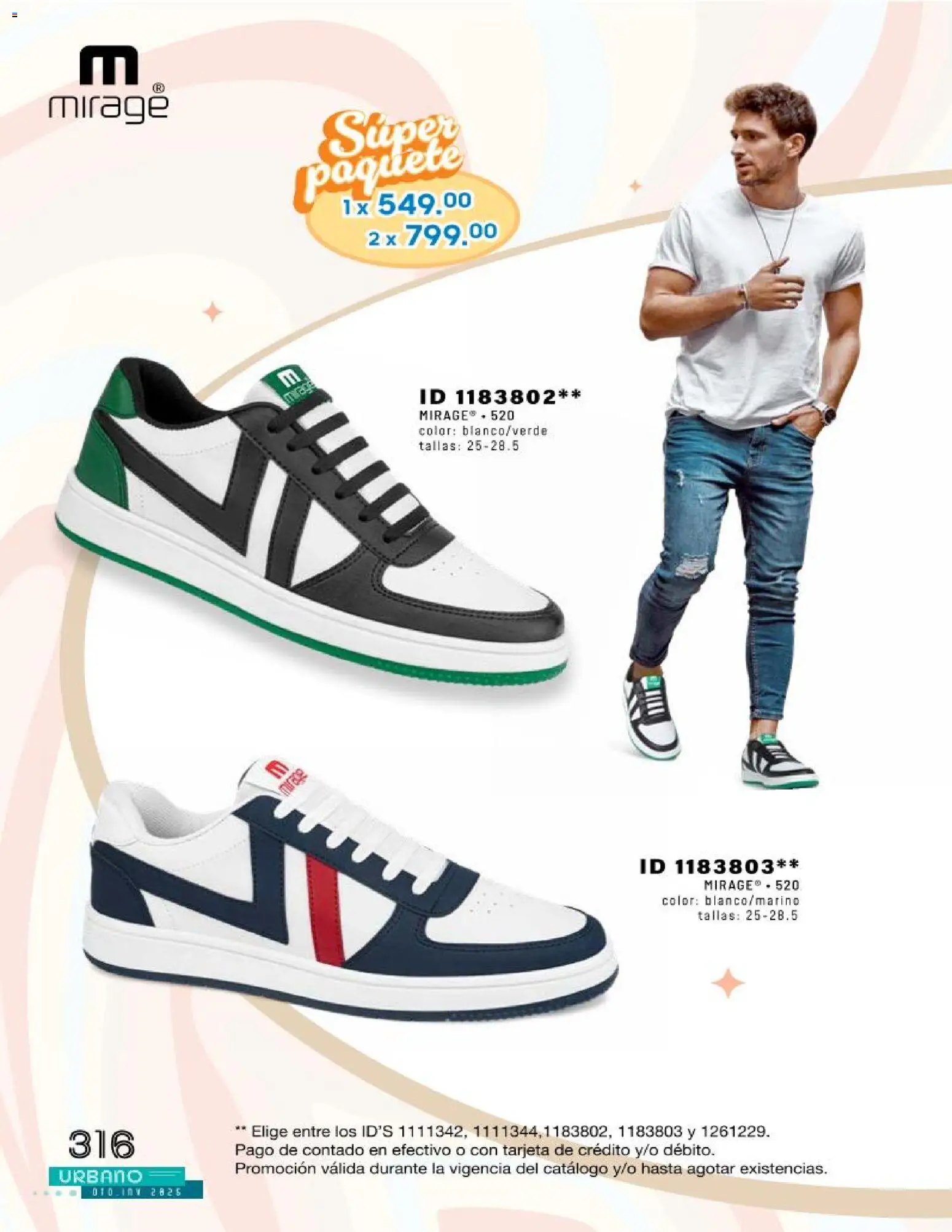 Nuevas ofertas de Price Shoes válidas en toda la República Mexicana desde el 04.12.2025. ¡Encuentra las mejores ofertas en Price Shoes catálogo Urbano! | Página: 316