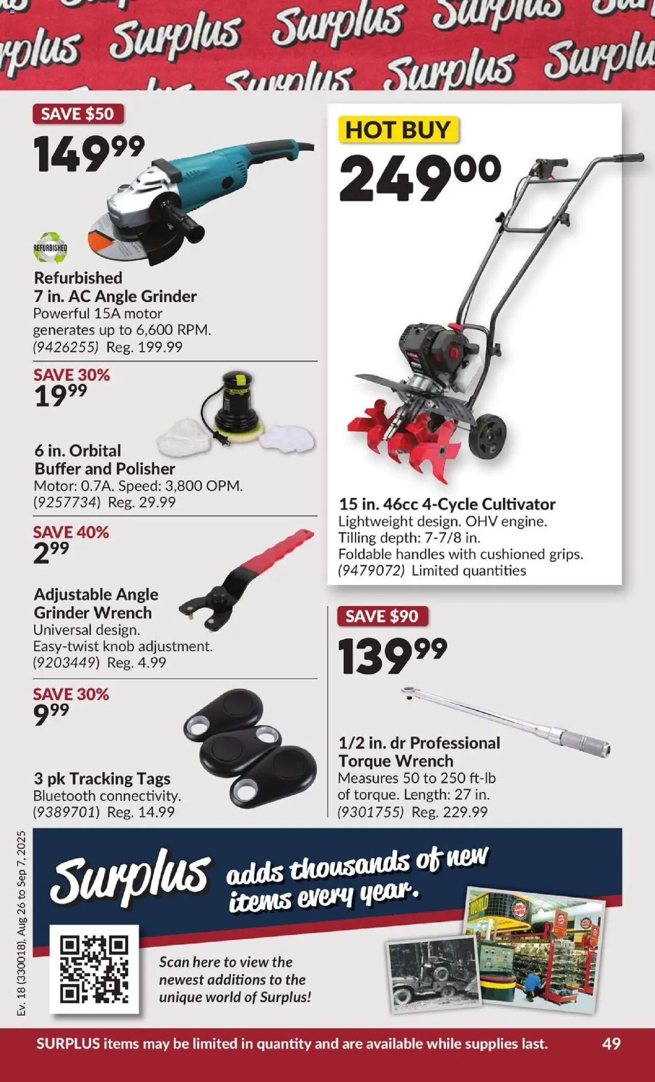 Princess Auto flyer valid from 26.08.2025 | Page: 55 | Products: Grinder